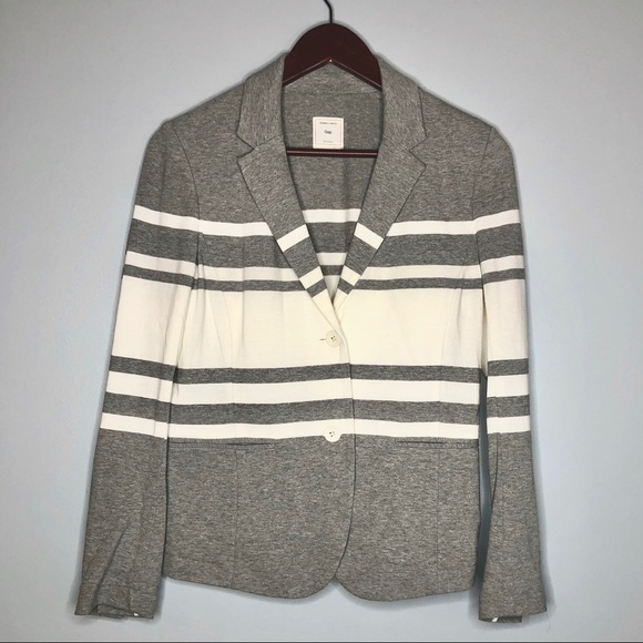 GAP Knit Jersey  Stripe Blazer - Picture 3 of 8